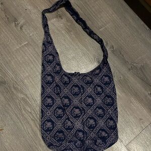 100% cotton elephant print boho bag